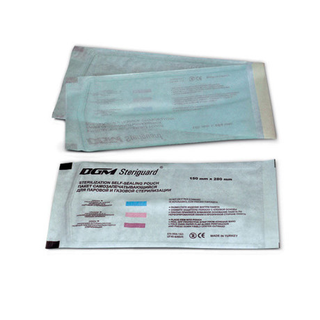 Пакет для стерилизации STERIGUARD упаковочный  плоский самозапечатывающиеся 200 х 400мм, 100 шт.