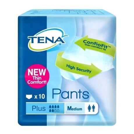 Подгузники-трусики для взрослых TENA Pants Plus Medium, 10 шт.