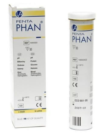 Тест-полоска Пентафан, 50 шт.
