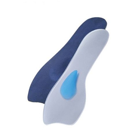 Стельки полустельки для модельной обуви ортопедические (силиконовые) разм. M (арт. СТ-46)