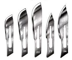 Лезвия для скальпеля PARAGON №23 100 шт.