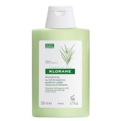 Шампунь KLORANE с молочком Папируса разглаживающий 200 мл