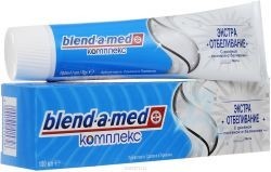 Зубная паста БЛЕНД-А-МЕД комплекс экстра отбеливание мята 100 мл