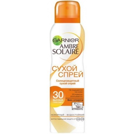 Garnier AMBRE SOLAIRE спрей солнцезащитный Идеальный загар SPF-30 200 мл 