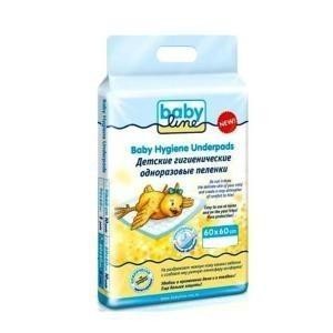 Пеленка BabyLine гигиенические 60 х 60см. 10 шт.