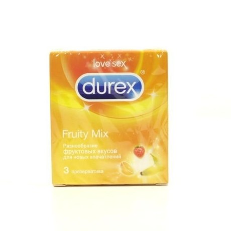 Презерватив DUREX Select (Frutty Mix) (цветные и ароматизированные),  3 шт.