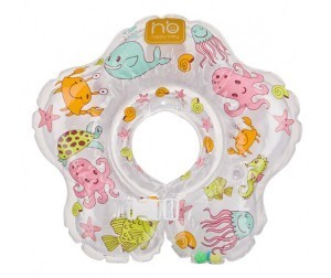 Круг HAPPY BABY надувной на шею для купания (арт. 121006)