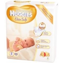Подгузники ХАГГИС Elite Soft  (4-7кг),  88 шт.
