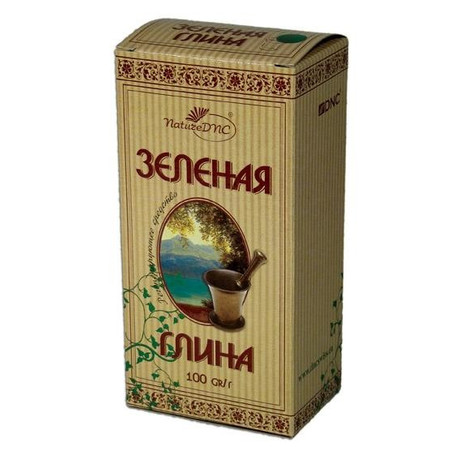 Глина косметическая зеленая 100г