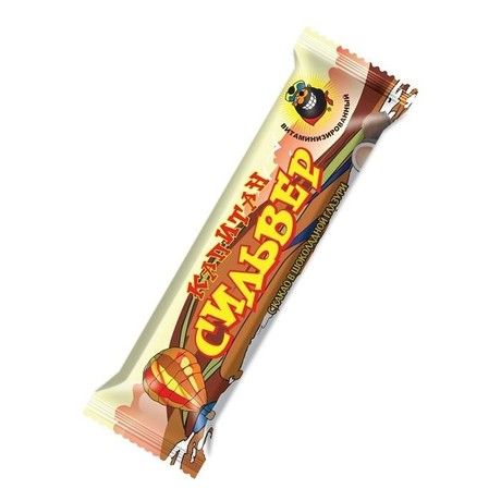 Батончики КАПИТАН СИЛЬВЕР шоколаднная глазурь какао 50 г