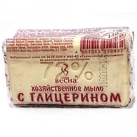 Мыло хозяйственное С ГЛИЦЕРИНОМ 140 г