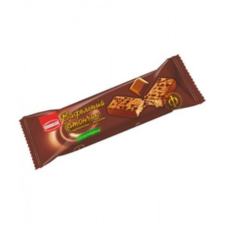 Батончики РОТОТАЙКА шоколад с орехами глазирован. вафельный на фруктозе 38г