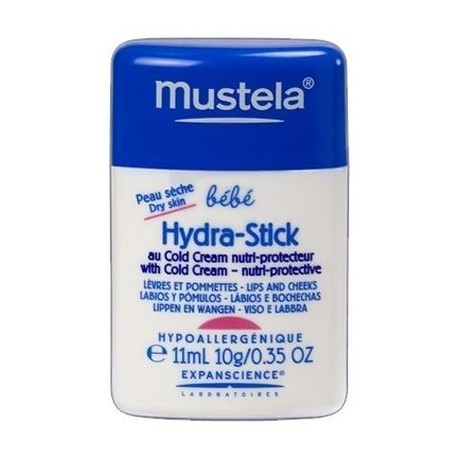 MUSTELA Bebe карандаш для губ и лица с кольд-кремом 10,1мл