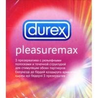 Презерватив DUREX Pleasuremax (рельефные полоски и точки),  12 шт.