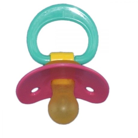 Соска-пустышка МОЙ МАЛЫШ "Улыбка" латексная круглая (0-6мес) (арт. 11610)