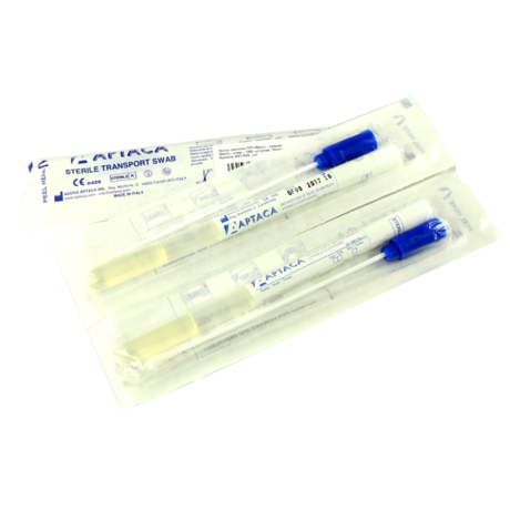 Тампоны для отбора, транспортировки и хранения биологических проб (дерево + хлопок) 150 мм, 1000 шт.