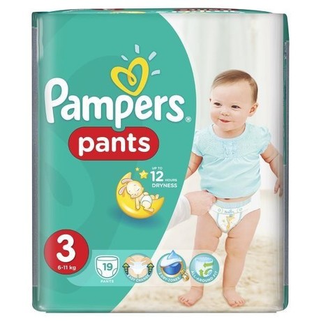 Подгузники-трусики PAMPERS Pants Maxi (свыше 16 кг), 19 шт.