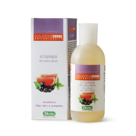 DERBE шампунь Черная смородина для жирных волос 200 мл