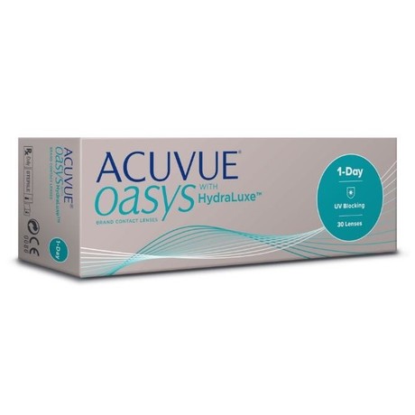 Линзы ACUVUE OASYS WITH HYDRALUXE BC 8.5  контактные мягкие корриг. (-4,50), 30 шт.