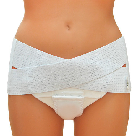 Бандаж при опущении внутренних органов малого таза Б-631 р.2 (объем бедер 91-94см) бел.