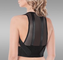 Корректор осанки (реклинатор) для грудного отдела позвоночника 2 ребра жестк. №5 рост 3 белый (арт. F-11)