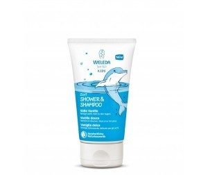 Шампунь-гель детский WELEDA ваниль для волос и тела 150 мл