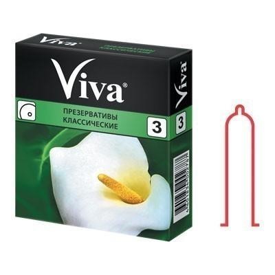 Презерватив VIVA, 3 шт. Классичекие