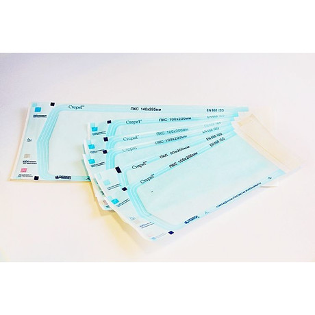Пакет для стерилизации СтериТ комбинированные  450х500мм, 100 шт.