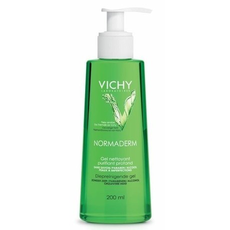 VICHY NORMADERM гель очищающий 200 мл (флакон с помпой)