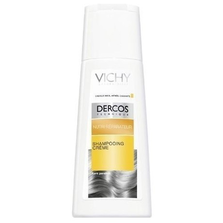 VICHY DERCOS шампунь против перхоти для сухих волос восстанавливающий 200 мл (флакон)