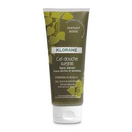 Гель для душа KLORANE Древесная нота сверхпитательный 200 мл
