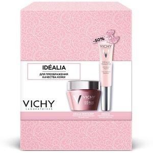 VICHY IDEALIA крем для нормальной и комбинированной кожи 50 мл + крем для глаз 15 мл в подарок