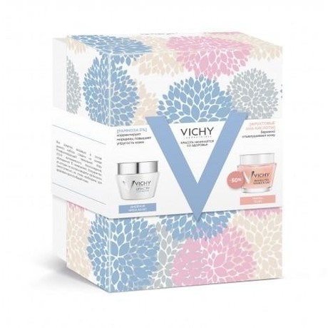 VICHY набор Март 2017 Лифтактив Супрем дневной для нормальной кожи 50мл + маска - пилинг