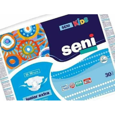 Подгузники SENI KIDS junior extra с ограниченными возможностями, 30 шт.