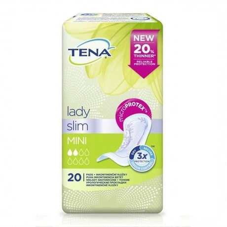 Прокладки гигиенические TENA Lady Slim Mini урологические 20 шт.