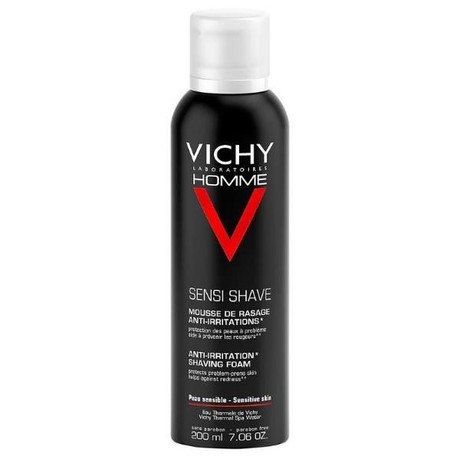 VICHY VICHY HOMME пена для бритья против раздражения для чувствительной кожи 200 мл
