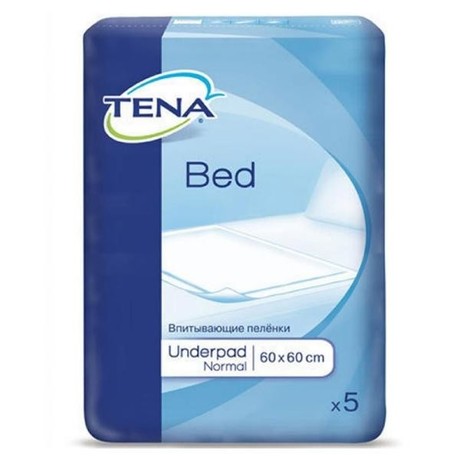 Простыни TENA Bed Normal Underpad 60 х 60см, 5 шт.