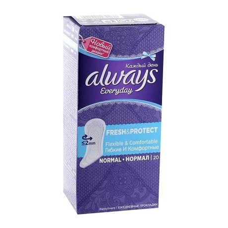 Прокладки гигиенические ALWAYS Fresh&Protect Normal, 20 шт.