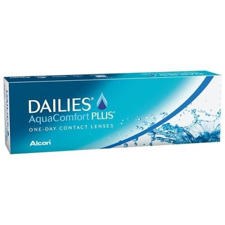 Линзы DAILIES Aqua Comfort Plus (30 дней) BC 8.7 контактные корриг. (-5,25)