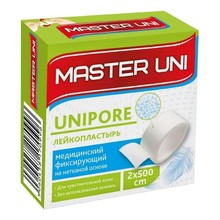 Лейкопластырь MASTER UNI катушка 2см х 5м (нетканая основа)