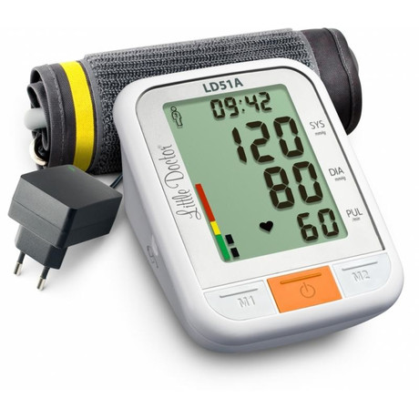 Тонометр LD-51A (автоматический на плечо + индикатор аритмии + адаптер)