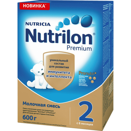 Смесь молочная НУТРИЛОН-2 Премиум (с 6мес.) 600 г