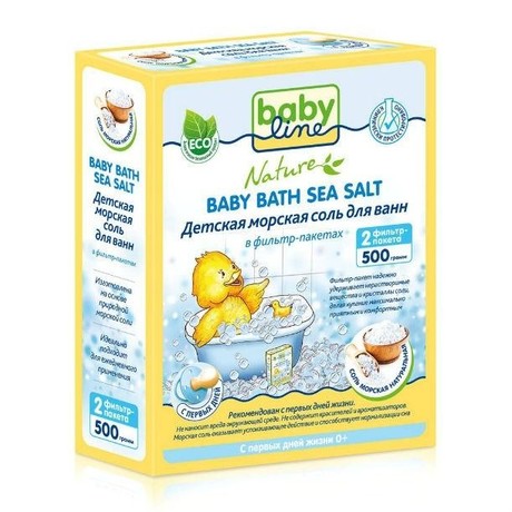Соль для ванн морская BabyLine 500 г