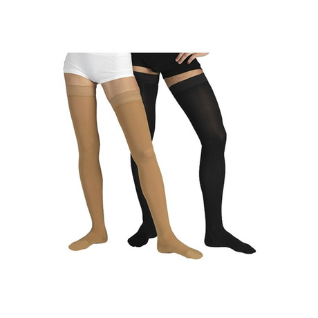 Чулки компрессионные  1-кл. (18-21мм) с мыском универсальные (рост 158-170) разм. №4 (черн.) (арт. 0402)