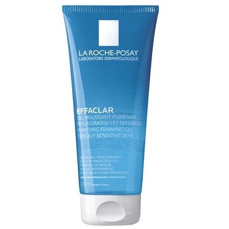 La Roche-Posay EFFACLAR гель очищающий пенящийся для жирной кожи 200мл