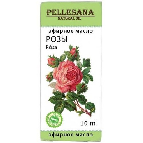 Масло эфирное PELLESANA розы 10мл