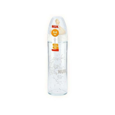 Бутылочка детская NUK First Choice стекло с латекс. соской М р. 1 240 мл (арт. 10 745 079)