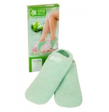 Носки SPA BELLE увлажняющие парафиновые с алоэ