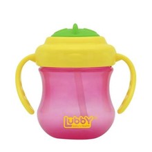 Поильник LUBBY 15760 Mini Twist с трубочкой (с 6 мес.) 250мл