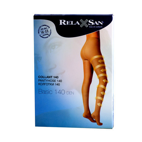 Колготы COLLANT Relaxsan лечебн. 140den разм. 3 (св.-тел.)